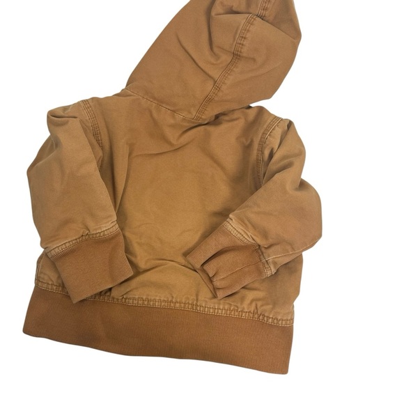 OSHKOSH B’GOSH Toddler 1T Tan Hooded Jacket - Picture 4 of 7